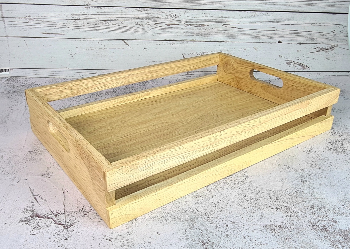 MINIWOOD ถาดเสริฟ ถาดไม้ ลังไม้ เตี้ย