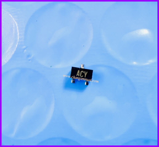 ACY 50V 500mA ทรานซิสเตอร์ PNP SOT-23 สินค้าชิ้นละ