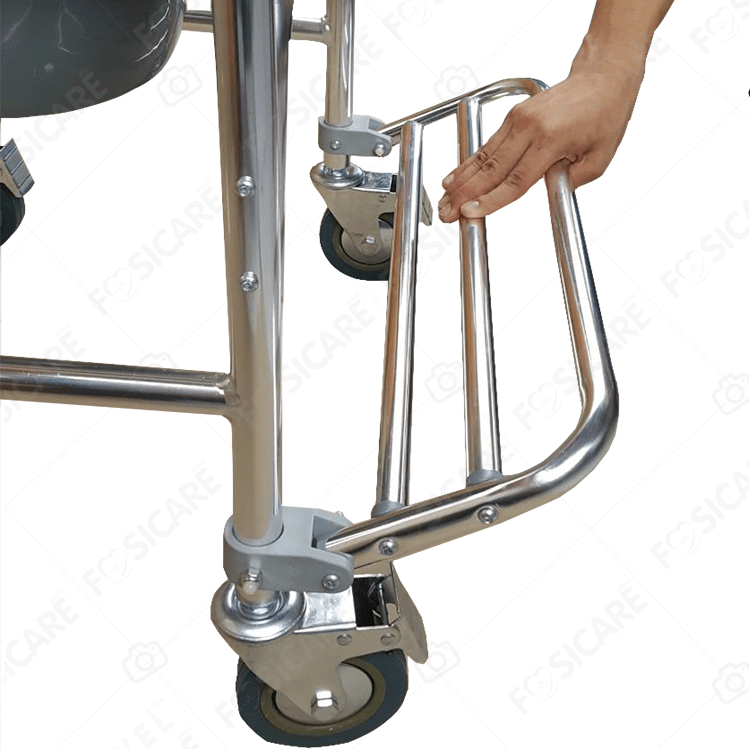 เก้าอี้อาบน้ำพร้อมนั่งถ่าย เบาะนุ่มนั่งสบาย