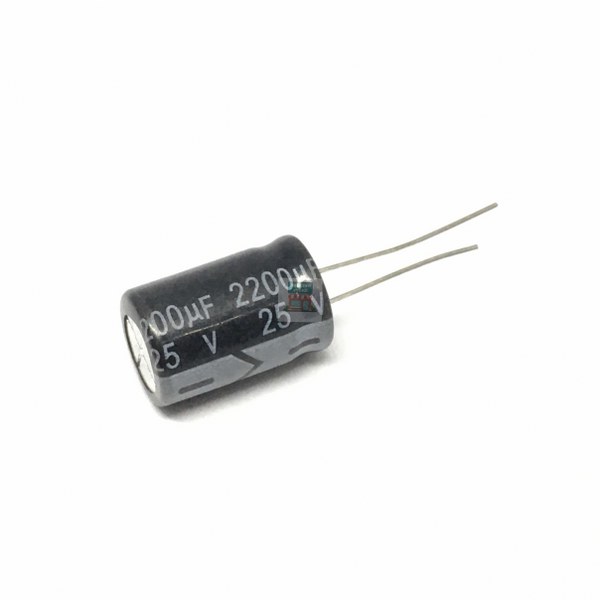 C 25V 2200uF 2pcs