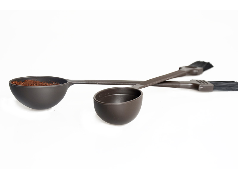 ช้อนตักกาแฟ ตวงกาแฟ แปรงปัดผงกาแฟ 26 cm. 1610-646