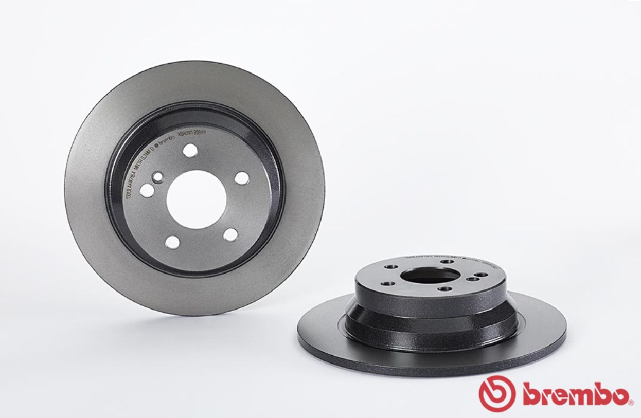 จานเบรค Mercedes-Benz CLS C218, X218 (Wagon) (คู่หลัง) ปี 2011 ขึ้นไป / Brembo