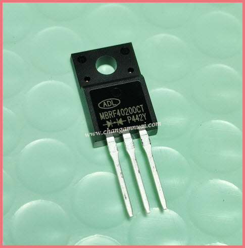 MBRF40200CT ไดโอด 40A 200V TO-220
