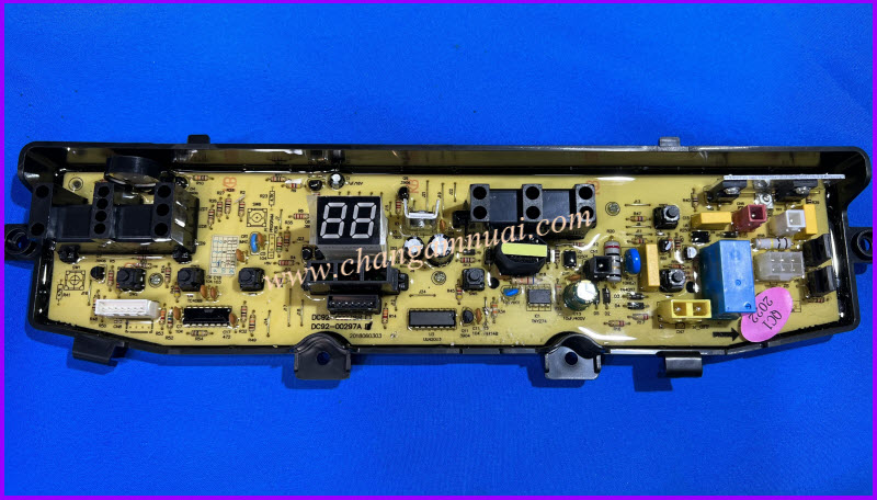 บอร์ดเครื่องซักผ้าซัมซุง SAMSUNG WA95W9 WA85G5 7.5KG ปลั๊ก7 PIN