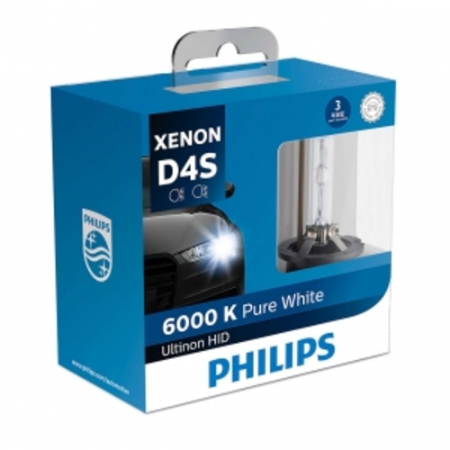 หลอดไฟรถยนต์ Philips Ultinon หลอด D4S 6000K