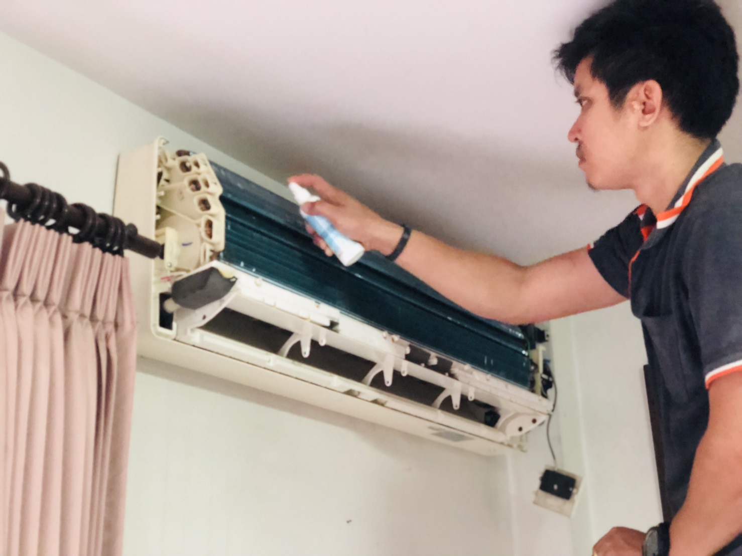 Nano Air Clean Spray สเปรย์นาโนสำหรับเครื่องปรับอากาศ