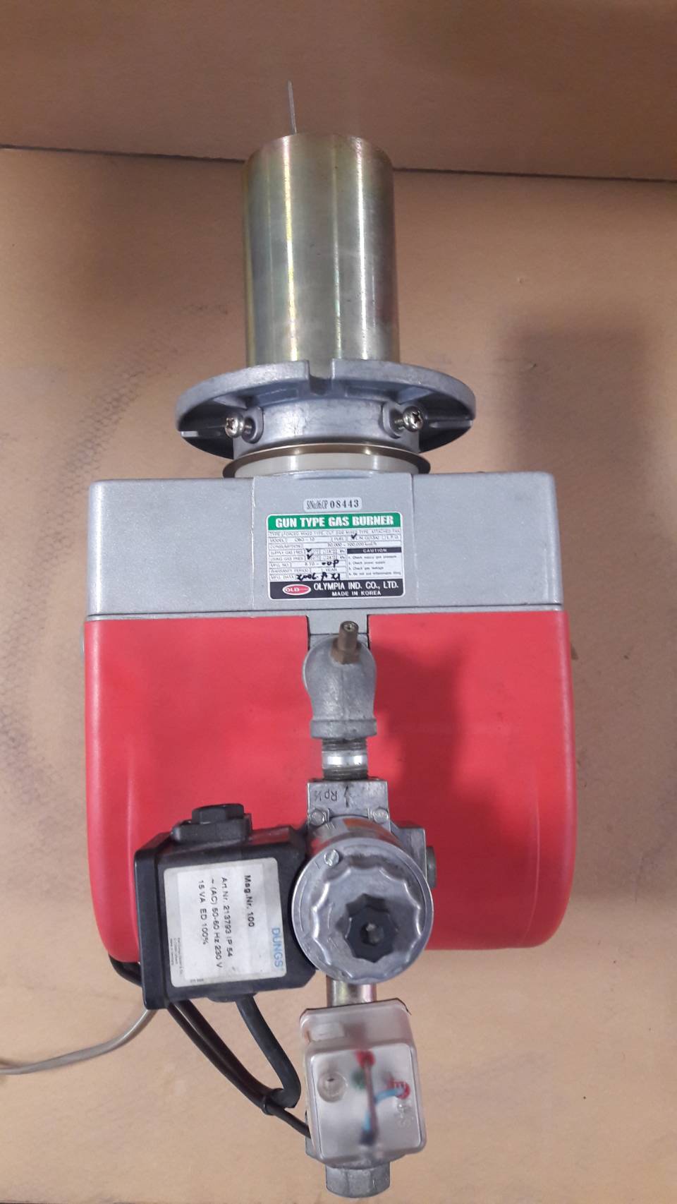 เครื่องพ่นไฟ OLYMPIA รุ่น OBG-10 ชนิดใช้แก็ส LPG