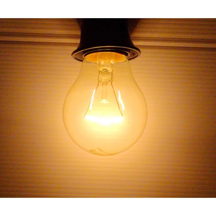 หลอดไส้ร้อน และ ขั้วหลอดไฟ