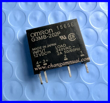 G3MB-202P 12VDC โซลิดสเตตรีเลย์ SSR Relay ยี่ห้อ OMRON