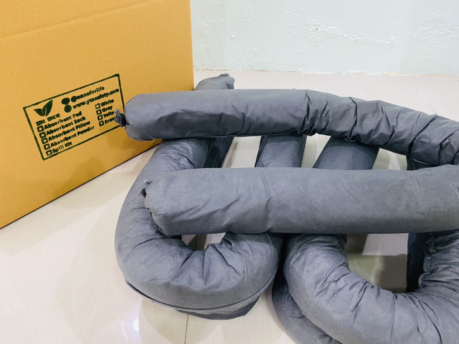 บูมดูดซับน้ำมันและสารเคมี Universal Absorbent Socks