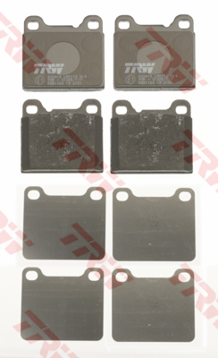 ผ้าเบรค (หลัง) VOLVO 850 2.3 , 2.4 ปี 1994-1998 (TRW-COTEC)