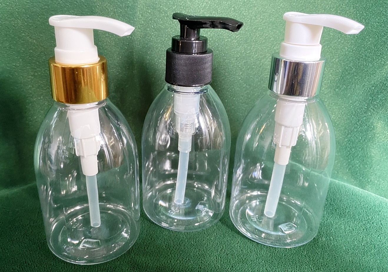 ขวดหัวปั๊มทรงระฆัง ขนาด150ml.