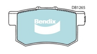 ผ้าเบรค-หลัง Honda 2.0 LXi / EXi (ตาเพชร) ปี 1990 - 1994 (Bendix GCT)