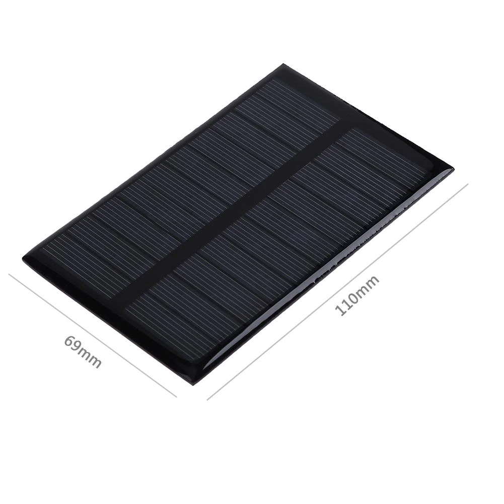 Solar Cell โซลาร์เซลล์ 5V 1.2W 240mA 110mm x 69mm