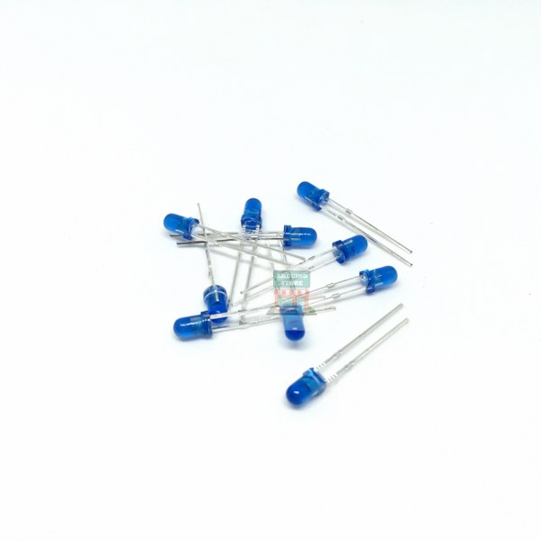 3mm LED Blue 10pcs