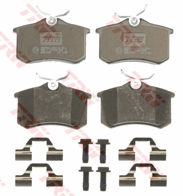ผ้าเบรค AUDI TT 1.8 (คู่หลัง) ปี 2001-2007 TRW-COTEC