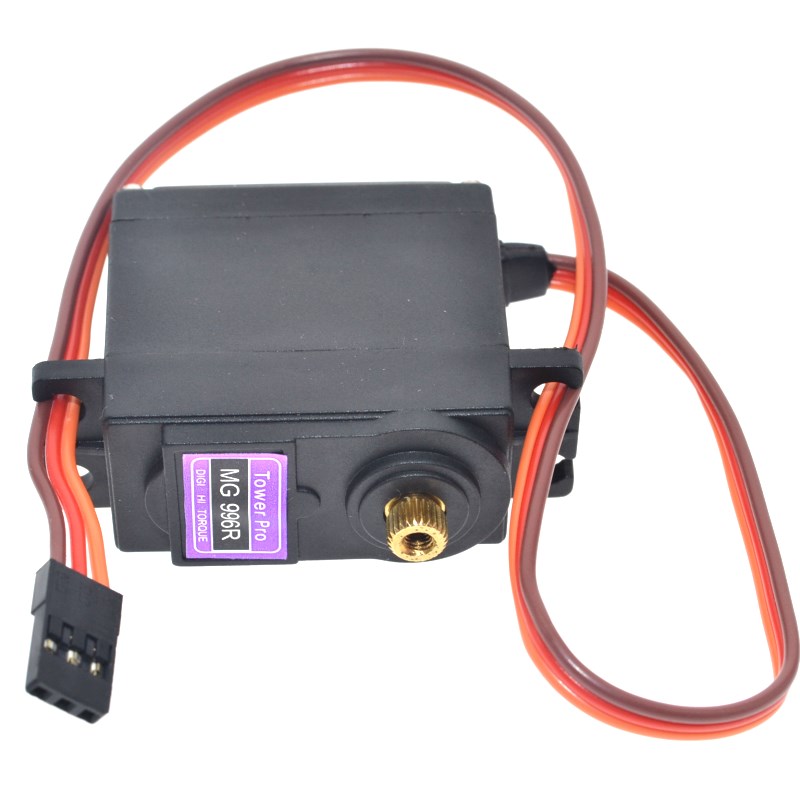 เซอร์โวมอเตอร์ MG996R พร้อมกับอุปกรณ์เสริม