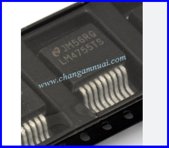 LM4755TS ไอซีขยายเสียง