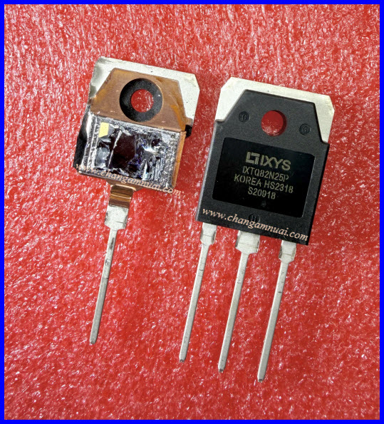 IXTQ82N25P 250V 82A มอสเฟต ขยายเสียง TO-3P ชิพใหญ่