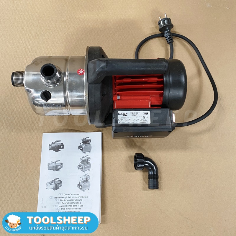 ปั๊มน้ำ ปั๊มน้้ำหอยโข่ง LEADER รุ่น INOXJET