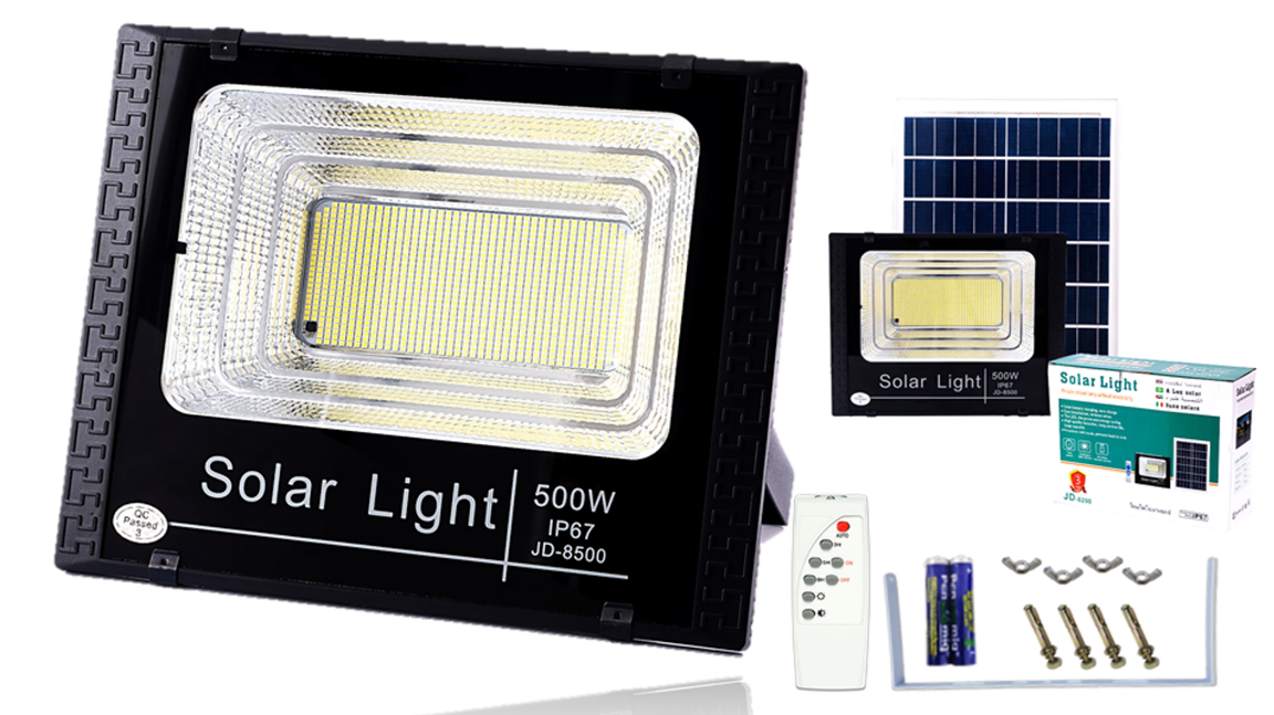 สปอร์ตไลท์ โซล่าเซลล์ LED JD2835