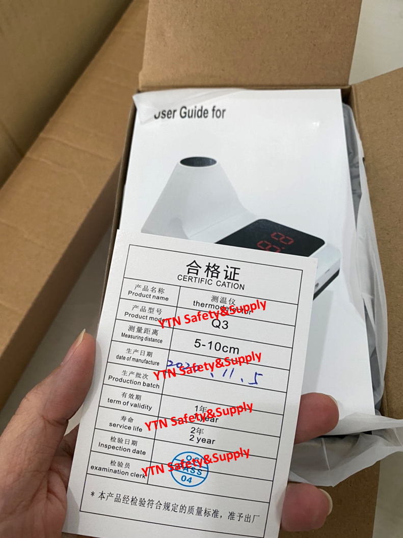 เครื่องวัดอุณหภูมิแบบอินฟาเรด พร้อมขาตั้งและอุปกรณ์ครบชุด