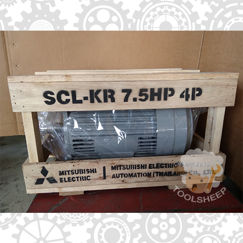 มอเตอร์ mitsubishi SCL-KR ขนาด 7.5HP (4P)