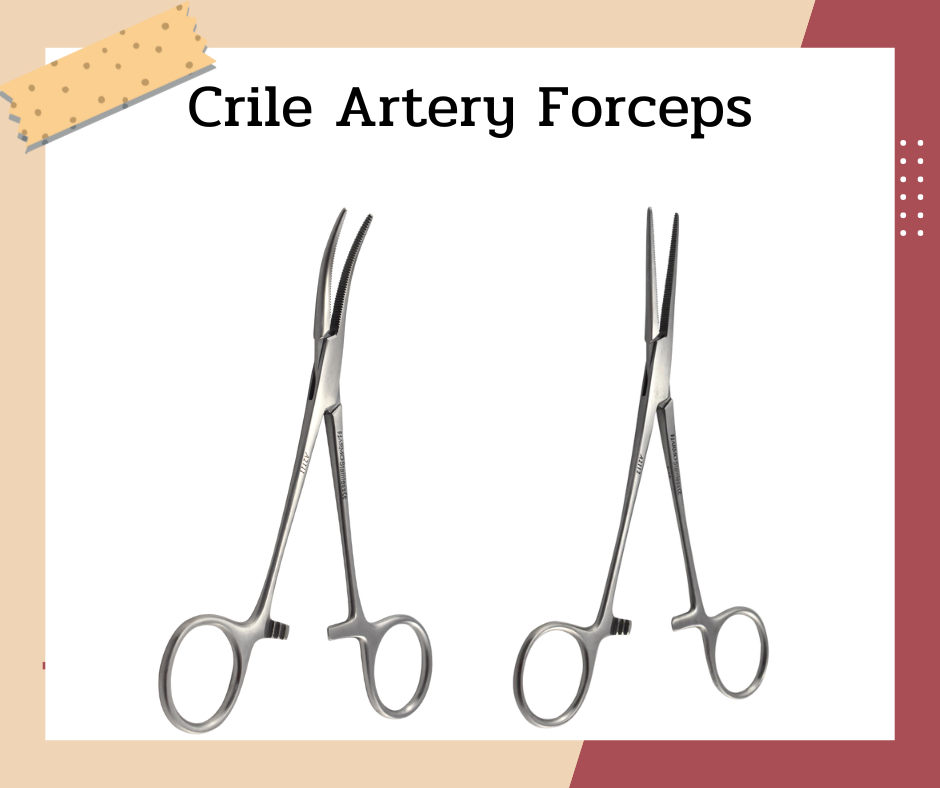 Artery Forceps Crile คีมจับเส้นเลือด - Hilbro