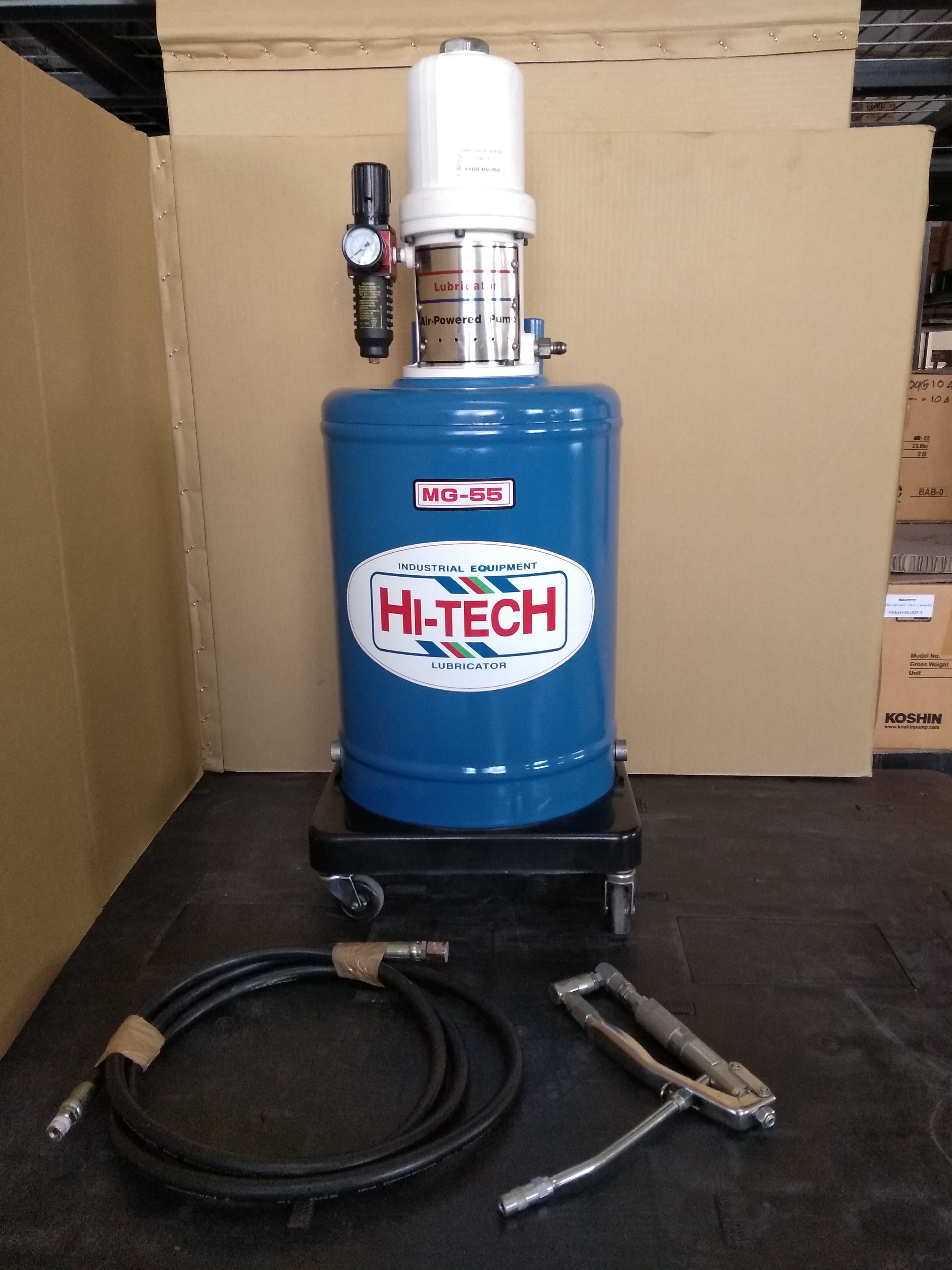 ถังอัดจารบี ถังอัดน้ำมันเกียร์ HITECH รุ่น AG-55 ( MG - 55 )