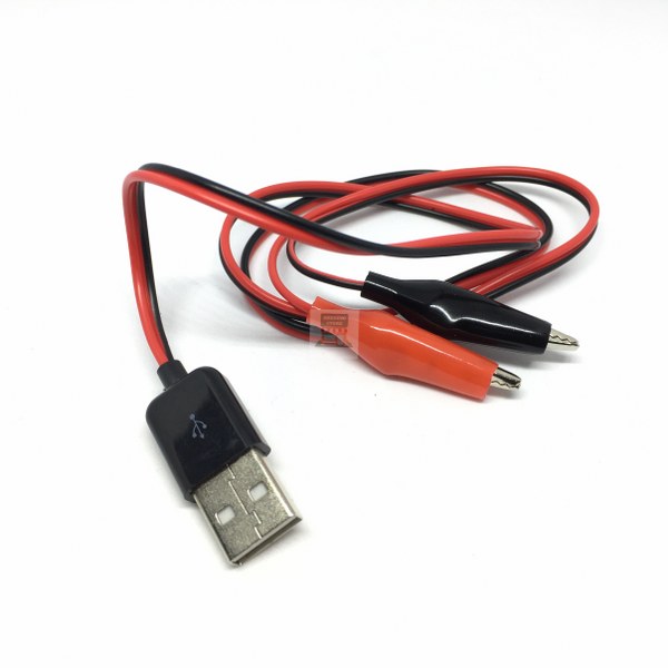 Alligator to USB Wire