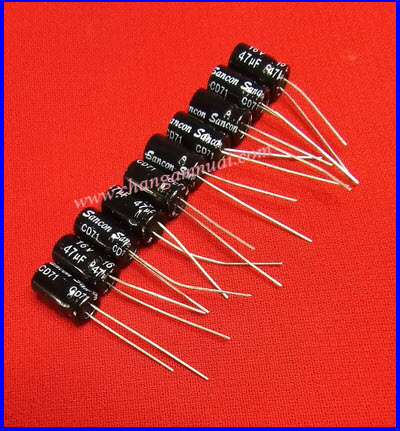 47uf16v แพ็ค10 ตัว