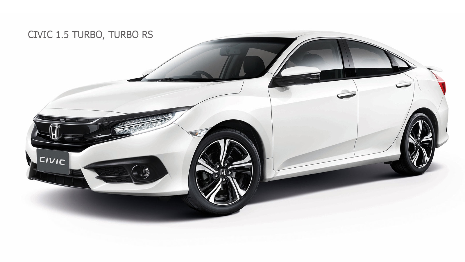 ผ้าเบรคหลัง COMPACT HONDA CIVIC เครื่องยนตร์ 1.8 E, EL เครื่องยนตร์1.5 TURBO, TURBO RS , HATCHBACK 1.5 VTEC TURBO ปี 2016ขึ้นไป