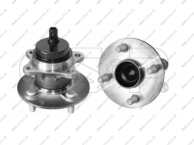 ลูกปืน-ดุมล้อหลัง TOYOTA VIOS NCP150, YARIS, YARIS ATIV ปี 2013 ขึ้นไป (4 สกรู) (ABS แบบปลั๊ก)