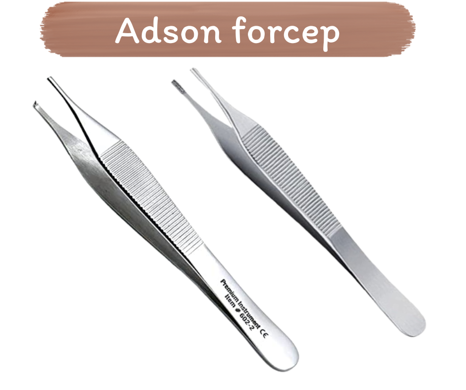 ADSON DRESSING FORCEPS ยี่ห้อ Hilbro