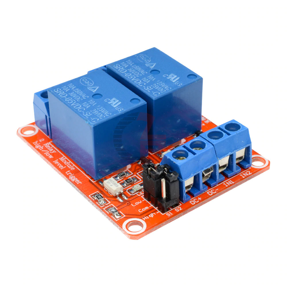 Relay 2 Channel 12V DC Isolation High And Low Trigger