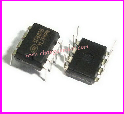 SD6835 DIP-8 IC สวิทช์ชิ่ง