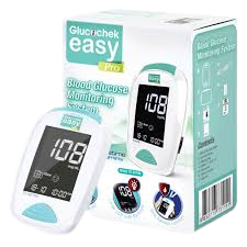 เครื่องตรวจน้ำตาลและแผ่นตรวจ ยี่ห้อ glucochek easy