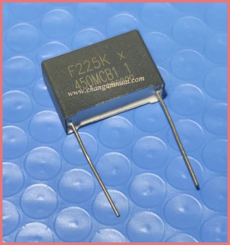 2.2uf 225j 225K Film Capacitor คาปา 450v 2.2uf