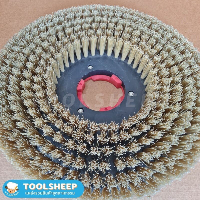 แปรงไนล่อนพลาสติก แปรงขัดพื้น CHAMPION ขนาด 18 นิ้ว