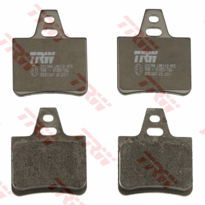 ผ้าเบรค TRW ล้อหลัง Citroen XM 2.0 และ 3.0 ปี 1993 on COTEC (GDB1247)