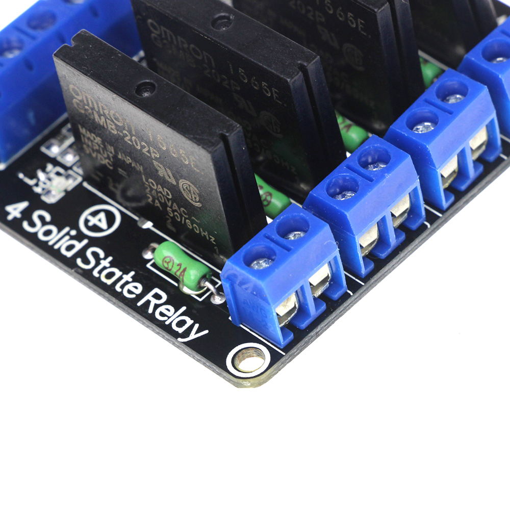 Relay 4 Channel 5V DC Solid State Low Level Trigger
