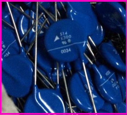 S14k300 Varistor วาริสเตอร์ ป้องกันไฟ AC เกิน โปรเท็คซ๊อตตัวเองที่ไฟ 300V AC