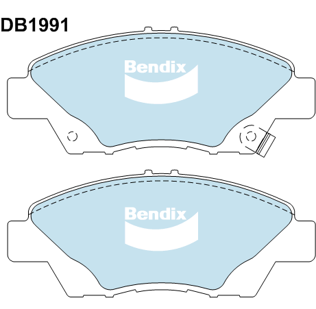 ผ้าเบรค-หน้า Honda City 1.5 iVTEC [GM6] ปี 2014 ขึ้นไป (Bendix GCT)