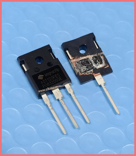 40T120FES 40A 1200V N Channal IGBT ตู้เชื่อม ยี่ห้อMagnachip แท้ ชิพใหญ่