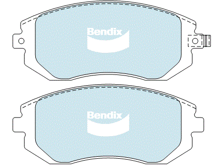 ผ้าเบรค Subaru xv 2.0 (คู่หน้า) ปี 2012-2015 (bendix-metal king titanium)