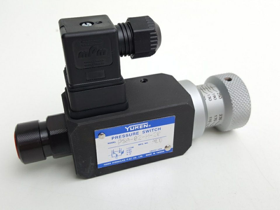 เพรสเชอร์สวิทซ์ | สวิทซ์ควบคุมแรงดัน ไฮดรอลิค | YUKEN Pressure Switch PSA, PST Series