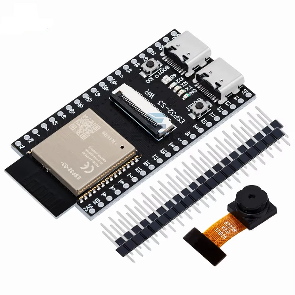ESP32-S3 WROOM N16R8 CAM Development Board WiFi+Bluetooth Module OV2640 Camera