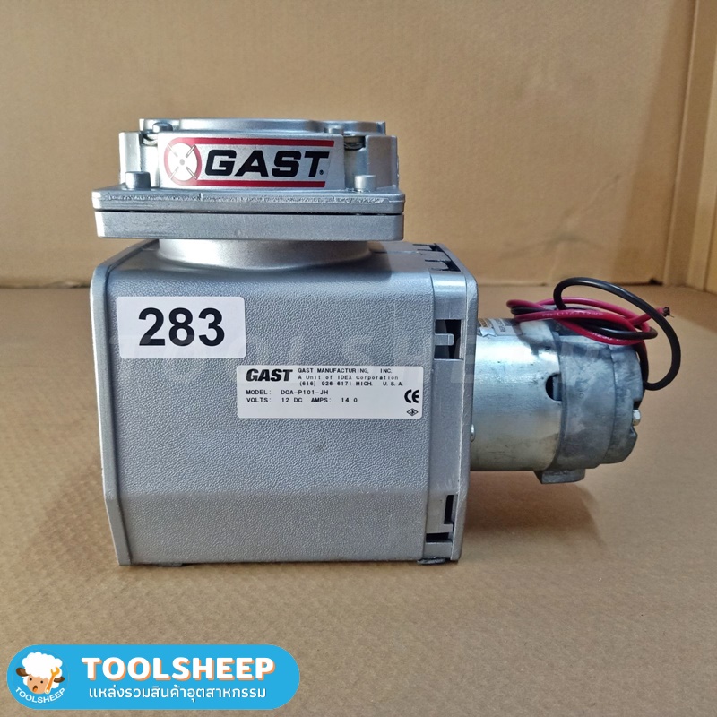 ปั๊มสูญญากาศ Vacuum Pump GAST รุ่น DOA-P101-JH
