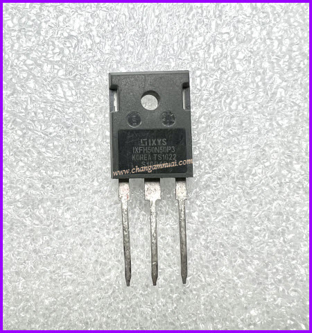 IXFH50N50P3 50N50 50A 500V มอสเฟต TO-247 สินค้าแท้ถอด มือสอง