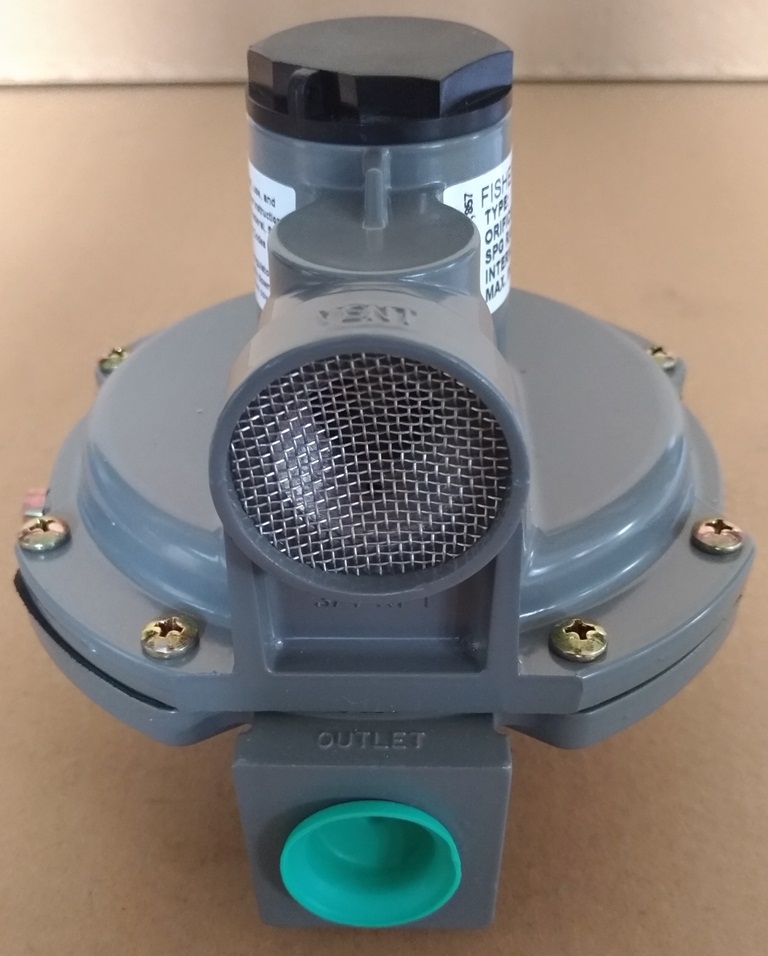 Gas Regulator - Low Pressure (2 Stage) ตัวลดแรงดันแก็ส ยี่ห้อ Fisher